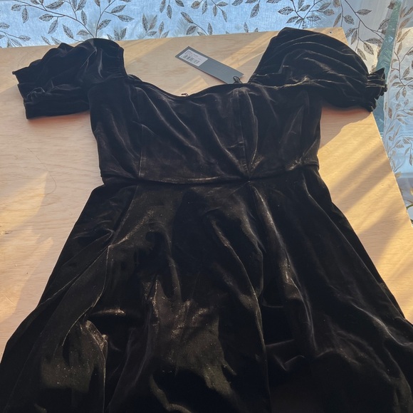 Disturbia Drakon Velour Corset Mini Dress - Picture 5 of 9